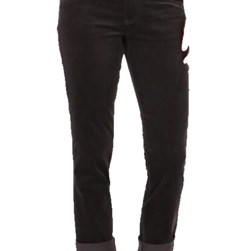 KUT Catherine boyfriend cords in charcoal, sz 10